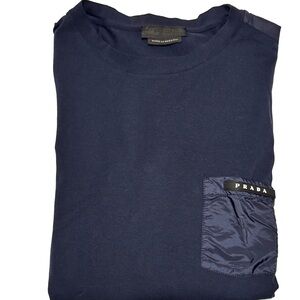 Prada TShirt blue men’s L.